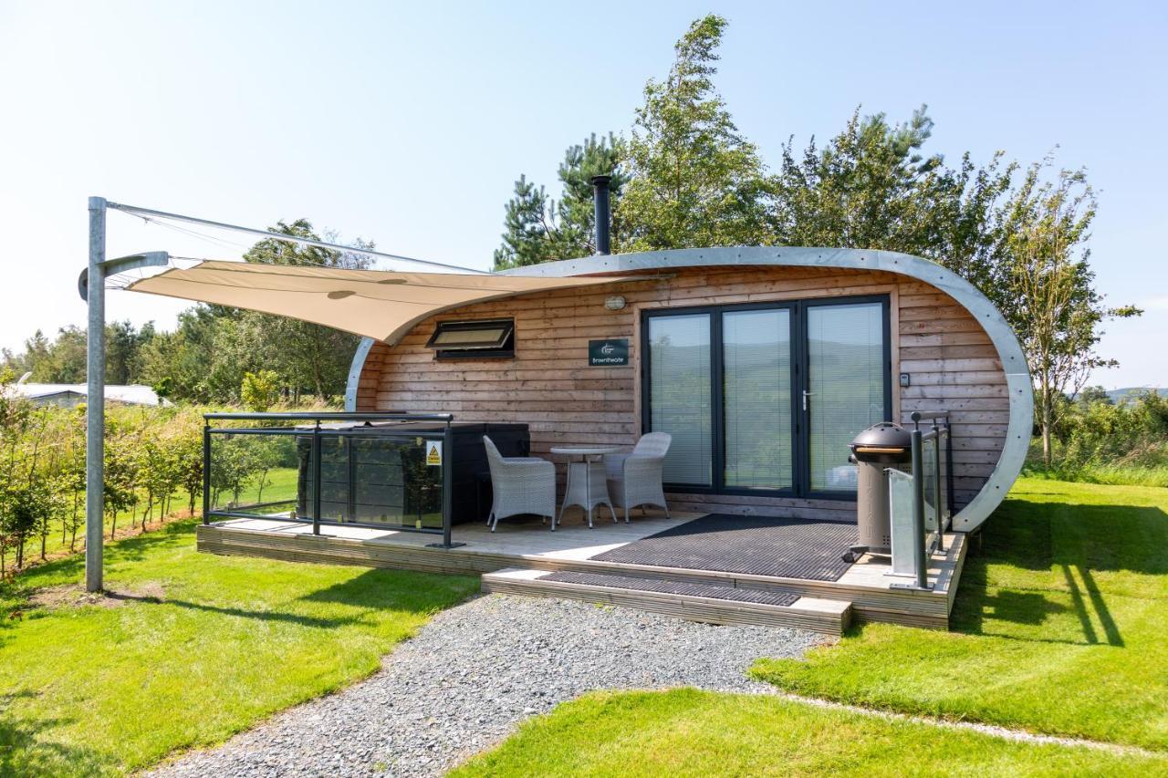 ランカスター Fell View Park Escape Pods With Hot Tubs, Kirkby Lonsdaleヴィラ エクステリア 写真