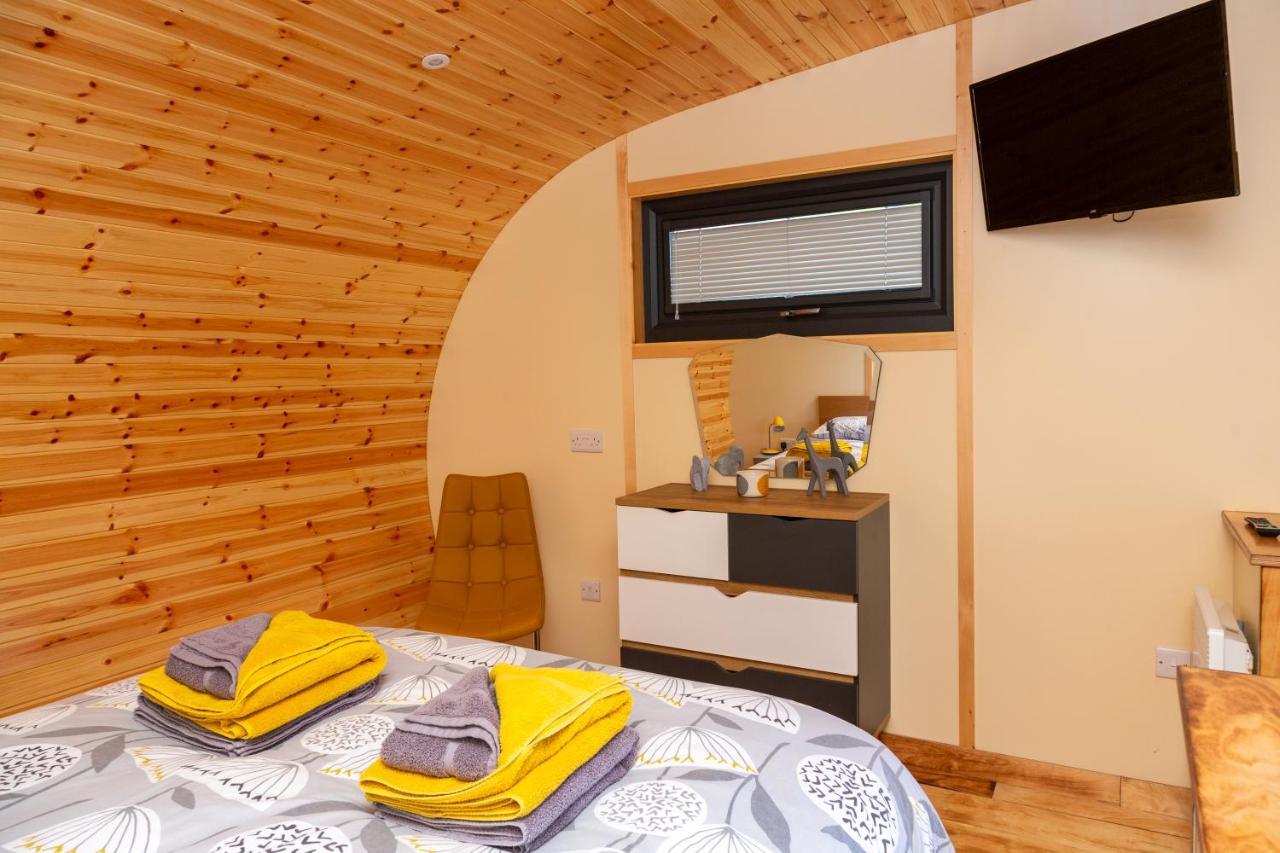 ランカスター Fell View Park Escape Pods With Hot Tubs, Kirkby Lonsdaleヴィラ エクステリア 写真