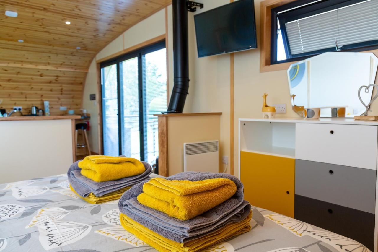 ランカスター Fell View Park Escape Pods With Hot Tubs, Kirkby Lonsdaleヴィラ エクステリア 写真