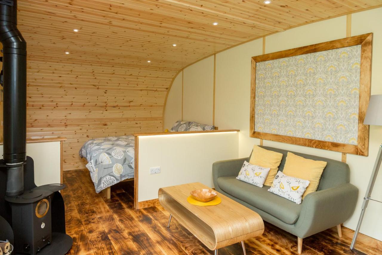 ランカスター Fell View Park Escape Pods With Hot Tubs, Kirkby Lonsdaleヴィラ エクステリア 写真