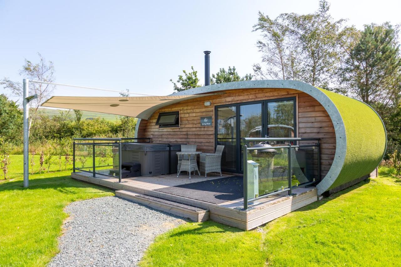 ランカスター Fell View Park Escape Pods With Hot Tubs, Kirkby Lonsdaleヴィラ エクステリア 写真